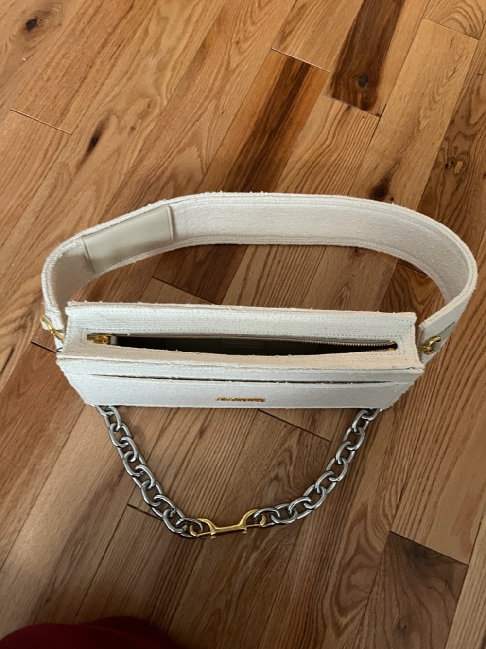 NWOT Jacquemus Beige 'Le Ciuciu' Structured Cotton Bag - Picture 5 of 9